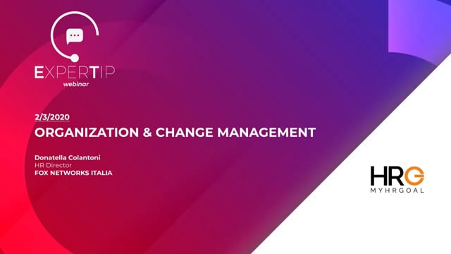 Organization & Change Management FOX NETWORKS ITALIA