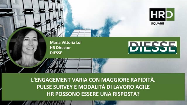 L’engagement - pulse survey e modalità di lavoro agile HR ...