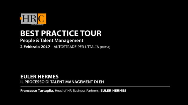 IL PROCESSO DI TALENT MANAGEMENT DI EULER HERMES