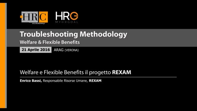 Welfare e Flexible Benefits il progetto Rexam