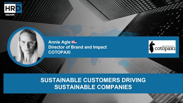 Sustainable customers driving sustainable companies COTOPAXI