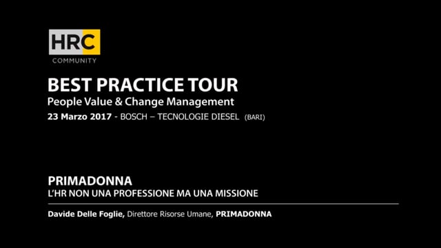 L’HR NON UNA PROFESSIONE MA UNA MISSIONE PRIMADONNA