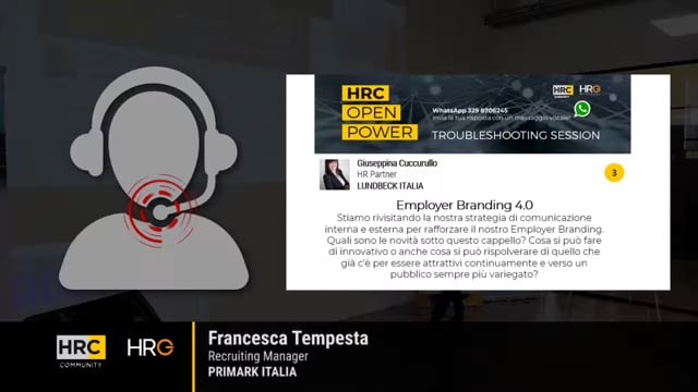Francesca Tempesta risponde su EMPLOYER BRANDING 4.0 