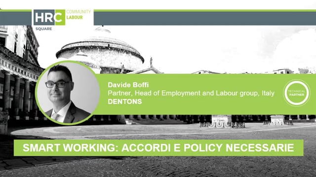 Smart working accordi e policy DENTONS