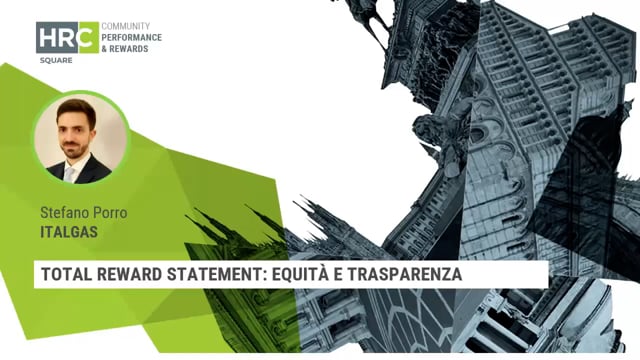 Total reward statement, equità e trasparenza ITALGAS