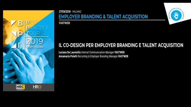 IL CO-DESIGN PER EMPLOYER BRANDING E TALENT ACQUISITION FAST ...