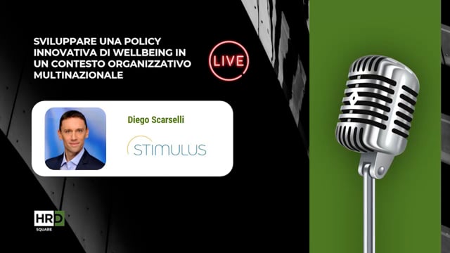 Policy wellbeing in contesto multinazionale STIMULUS ITALIA