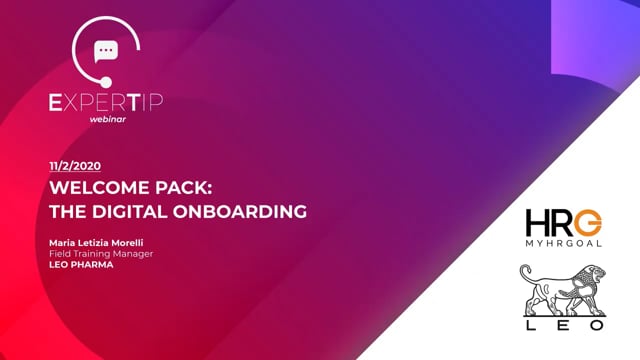 Welcome Pack, The Digital Onboarding LEO PHARMA