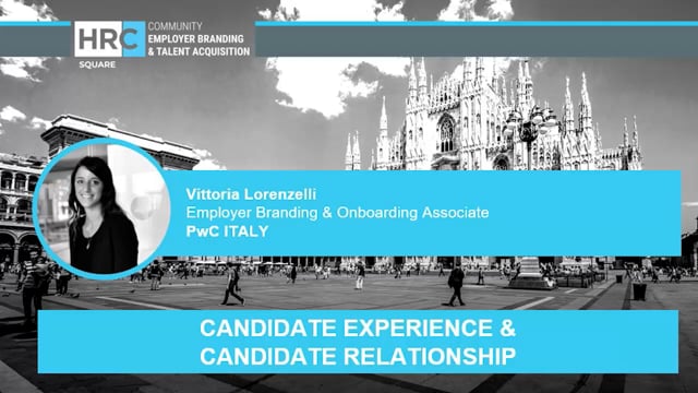 Candidate experience & candidate relationship PwC ITALY