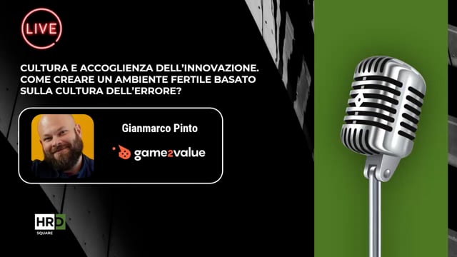 Cultura e accoglienza dell’innovazione GAME2VALUE