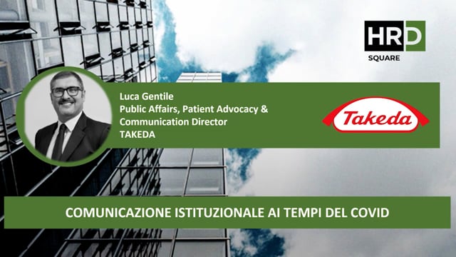 Comunicazione istituzionale ai tempi del covid TAKEDA