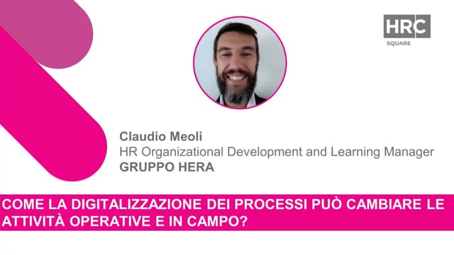 Digitalizzazione dei processi GRUPPO HERA