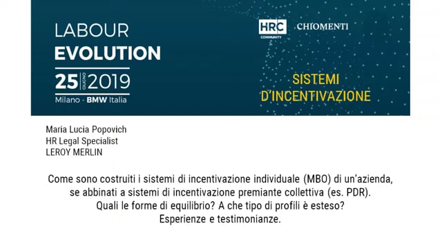 Antonino Guida risponde su SISTEMI INCENTIVAZIONE
