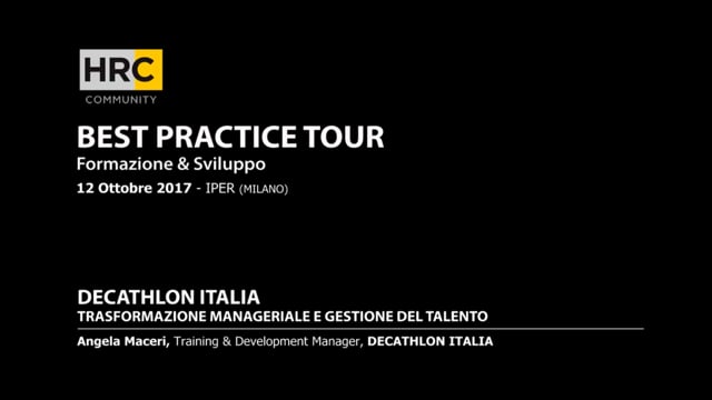 TRASFORMAZIONE MANAGERIALE E GESTIONE DEL TALENTO   DECATHLO ...