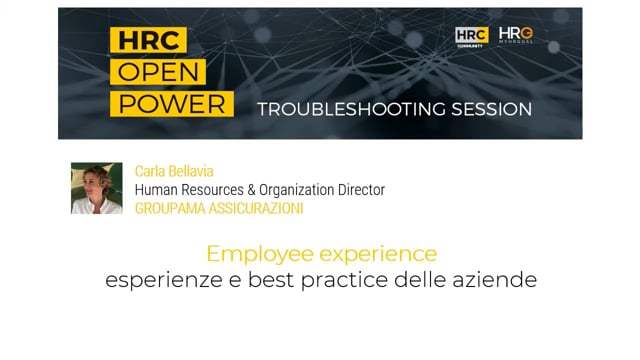 Donatella Colantoni risponde su EMPLOYEE EXPERIENCE