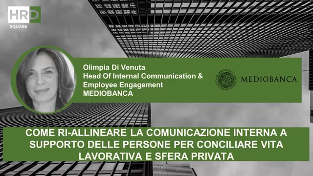 Ri-allineare la comunicazione interna a supporto delle perso ...