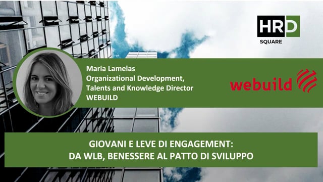 Giovani e leve di engagement WEBUILD