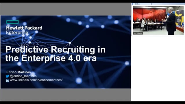 Predictive Recruiting nell'era dell'enterprise 4.0 HPE