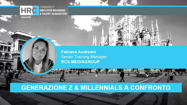 Generazione Z e millennials a confronto RCS MEDIAGROUP
