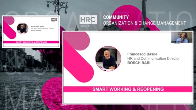 Smart working & reopening BOSCH BARI