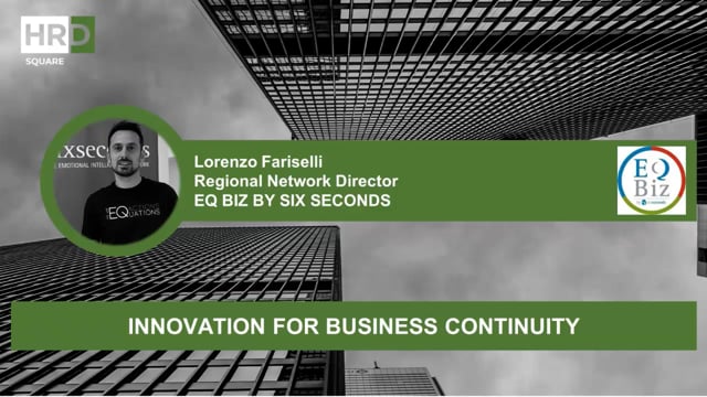 Innovation for Business Continuity EQ BIZ BY SIX SECONDS