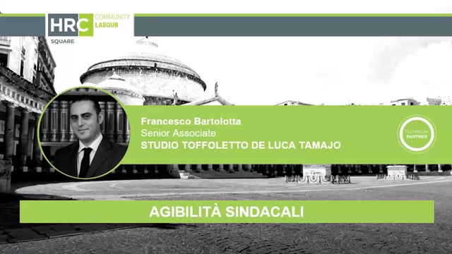 Agibilità sindacali STUDIO TOFFOLETTO DE LUCA TAMAJO