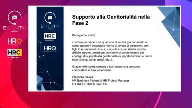 Supporto alla Genitorialità nella fase 2 DAY