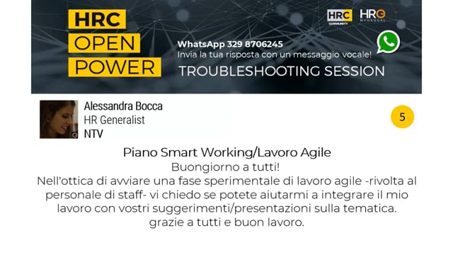 Smart working lavoro agile FERRERO