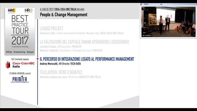 IL PERCORSO DI INTEGRAZIONE LEGATO AL PERFORMANCE MANAGEMENT ...