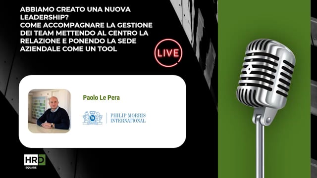 Abbiamo creato una nuova leadership PHILIP MORRIS INTERNATIO ...