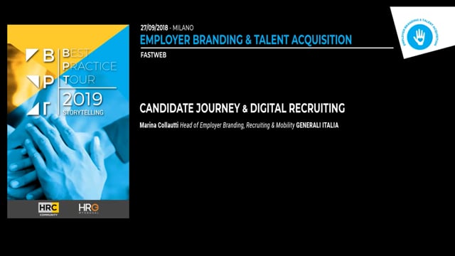 CANDIDATE JOURNEY & DIGITAL RECRUITING GENERALI ITALIA