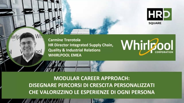 Modular career approach WHIRLPOOL EMEA