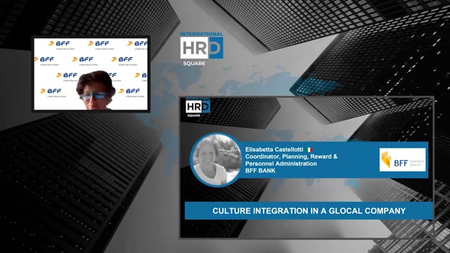 Culture Integration in a Glocal Company BFF BANK