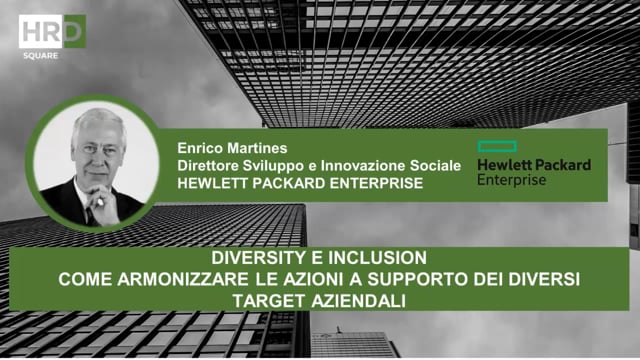 Diversity & inclusion HEWLETT PACKARD ENTERPRISE