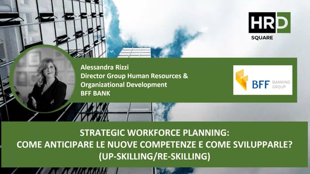 Strategic workforce planning BFF BANK