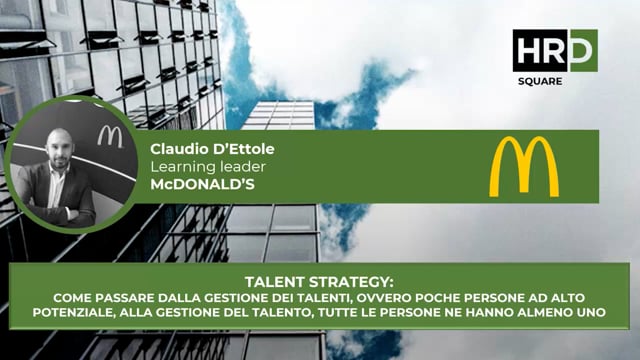 Talent Strategy McDONALD’S