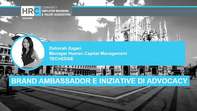 brand ambassador e iniziative di advocacy TECHEDGE