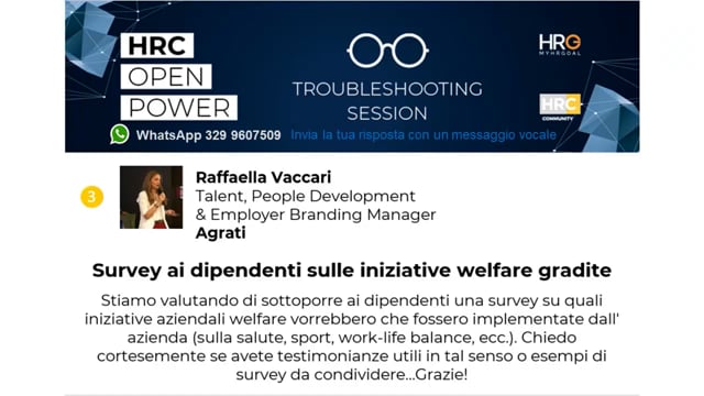 Survey ai dipendenti sulle iniziative welfare gradite FINDOM ...