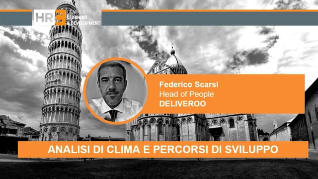 Analisi di clima e percorsi di sviluppo DELIVEROO