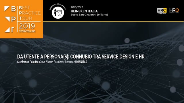 Da utente a persona(s): connubio tra service design e HR HUM ...