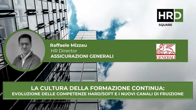 Cultura della formazione continua ASSICURAZIONI GENERALI