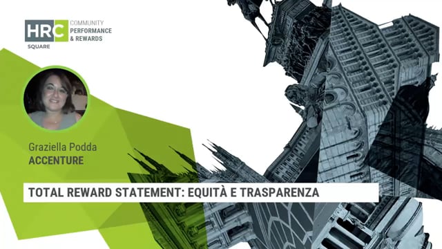 Total reward statement, equità e trasparenza ACCENTURE