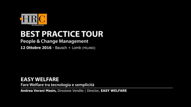 Fare Welfare tra tecnologia e semplicità Easy Welfare