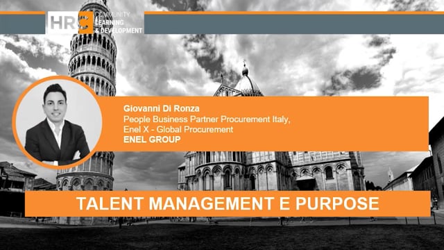 Talent Management e purpose ENEL GROUP