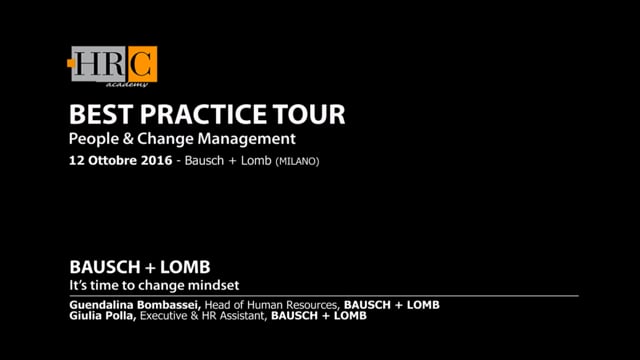 It’s time to change mindset Bausch+Lomb