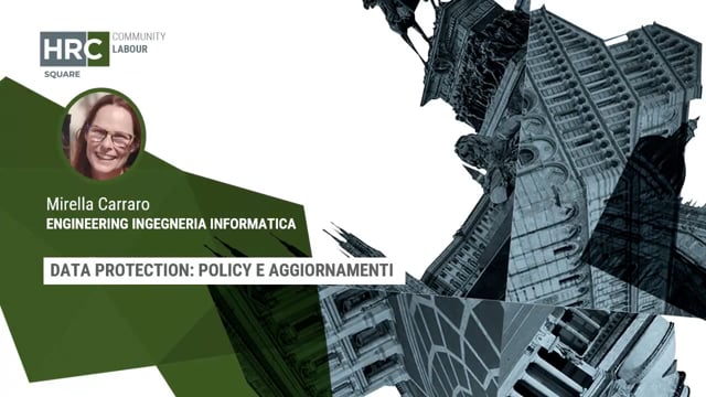 Data protection, policy e aggiornamenti ENGINEERING