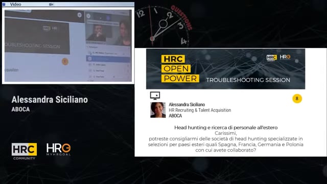 Alessandra Siciliano domanda HEAD HUNTING E RICERCA DI PERSO ...