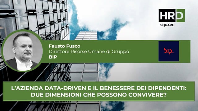 Azienda data driven e il benessere dei dipendenti BIP