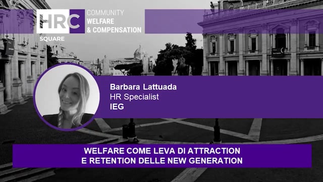 Welfare come leva di attraction e retention delle new genera ...