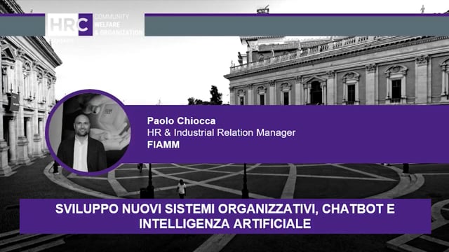 Sviluppo nuovi sistemi organizzativi, chatbot e intelligenza ...